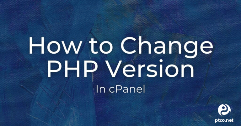 تغییر نسخه php در سی پنل